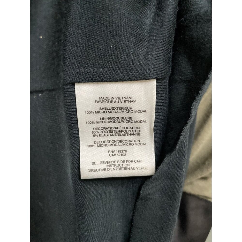 Helmut Lang Black & Khaki Color Block Asymmetric … - image 4